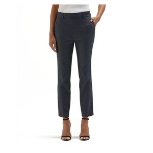 Rafaella Pull-On Belt Loops Functional Pockets Stretch Ankle Pant 14